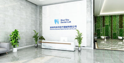 Bluesky Digital Dental Lab Co,.LTD linha de produção do fabricante