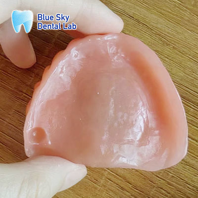 comprar Dentadura de acrílico completo superior natural Dentadura parcial de acrílico removível online manufacture