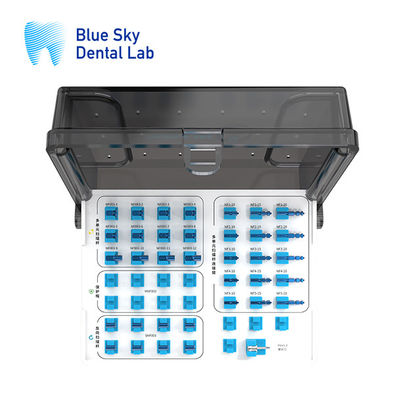 comprar Implantação Dental de Metal Corpo de Análise Com Abutment Multi Unidade Para Edentulous online manufacture