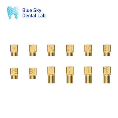 comprar CAD Implantes múltiplos de varredura do corpo de vácuo de revestimento de ouro de varredura dentária online manufacture