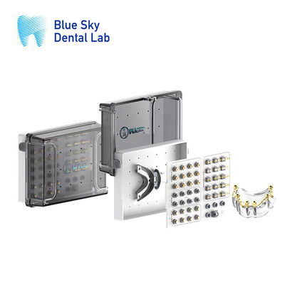 Corpo de varredura dental de abóbora de ouro compatível com sistemas CAD / CAM